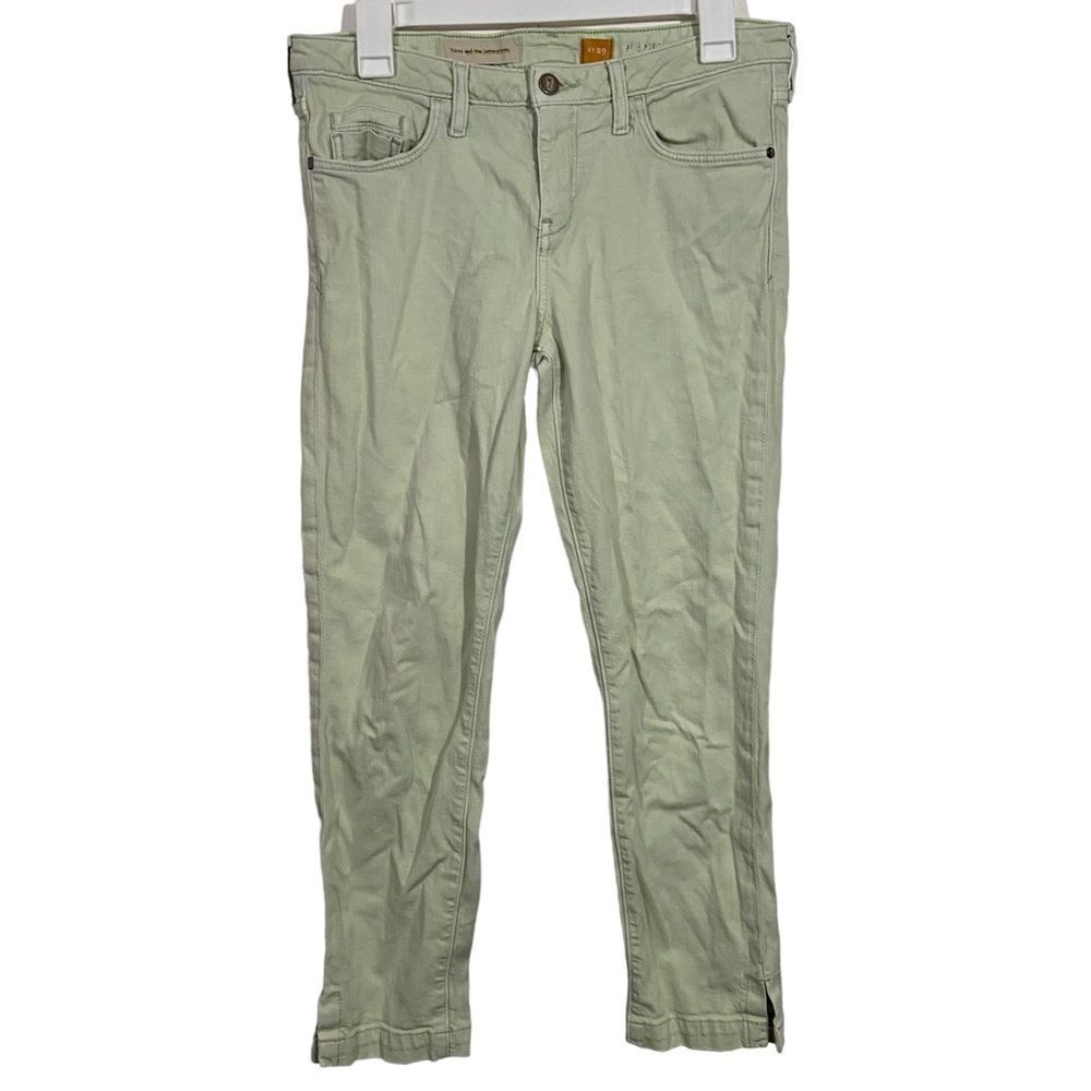 Anthropologie Pilcro and the Letterpress Mint Straight Leg Jeans